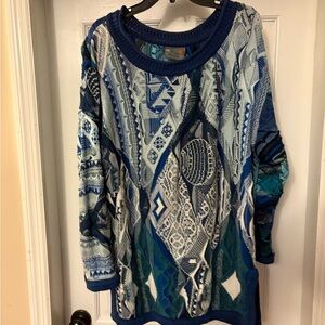 VTG Coogi Australia 100% Mercerized Cotton Size M Chunky Oversized